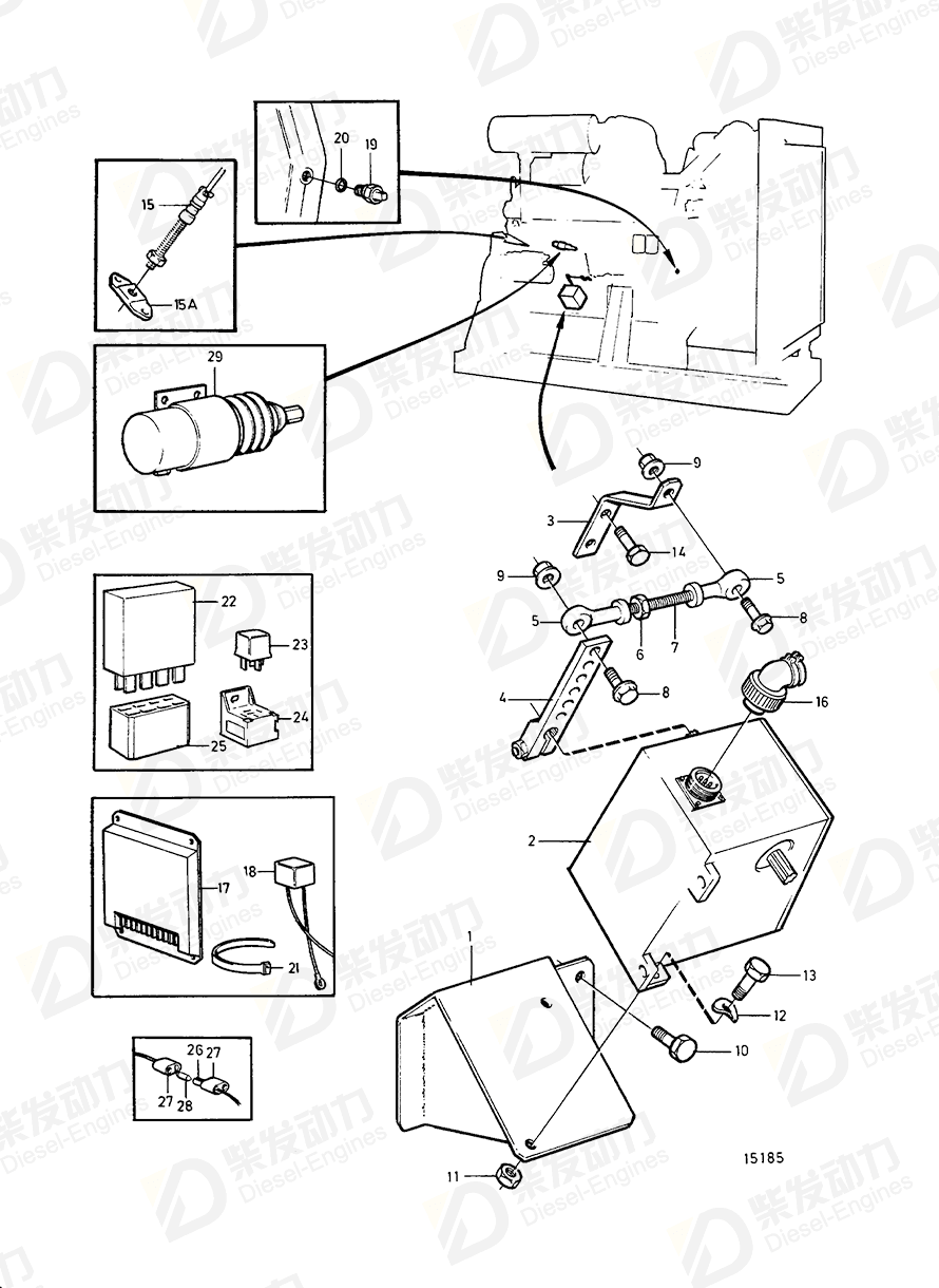 VOLVO Shelf 862695 Drawing